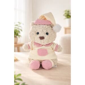 Bartholomew Bear Junior clothes outfits - Pink Loungewear Set[BXYC-17-6IN]